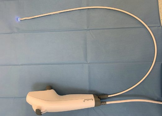 Fibreoptic intubating bronchoscope